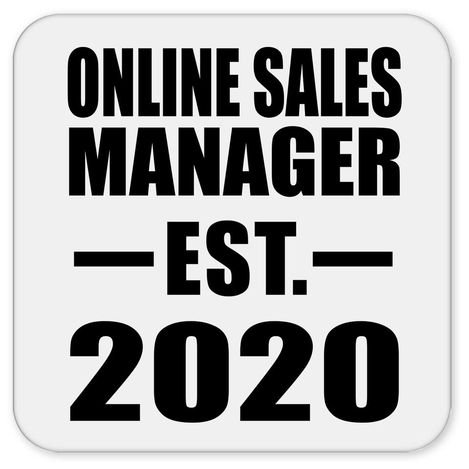 Online Sales Manager Established EST. 2020 - Drink Coaster