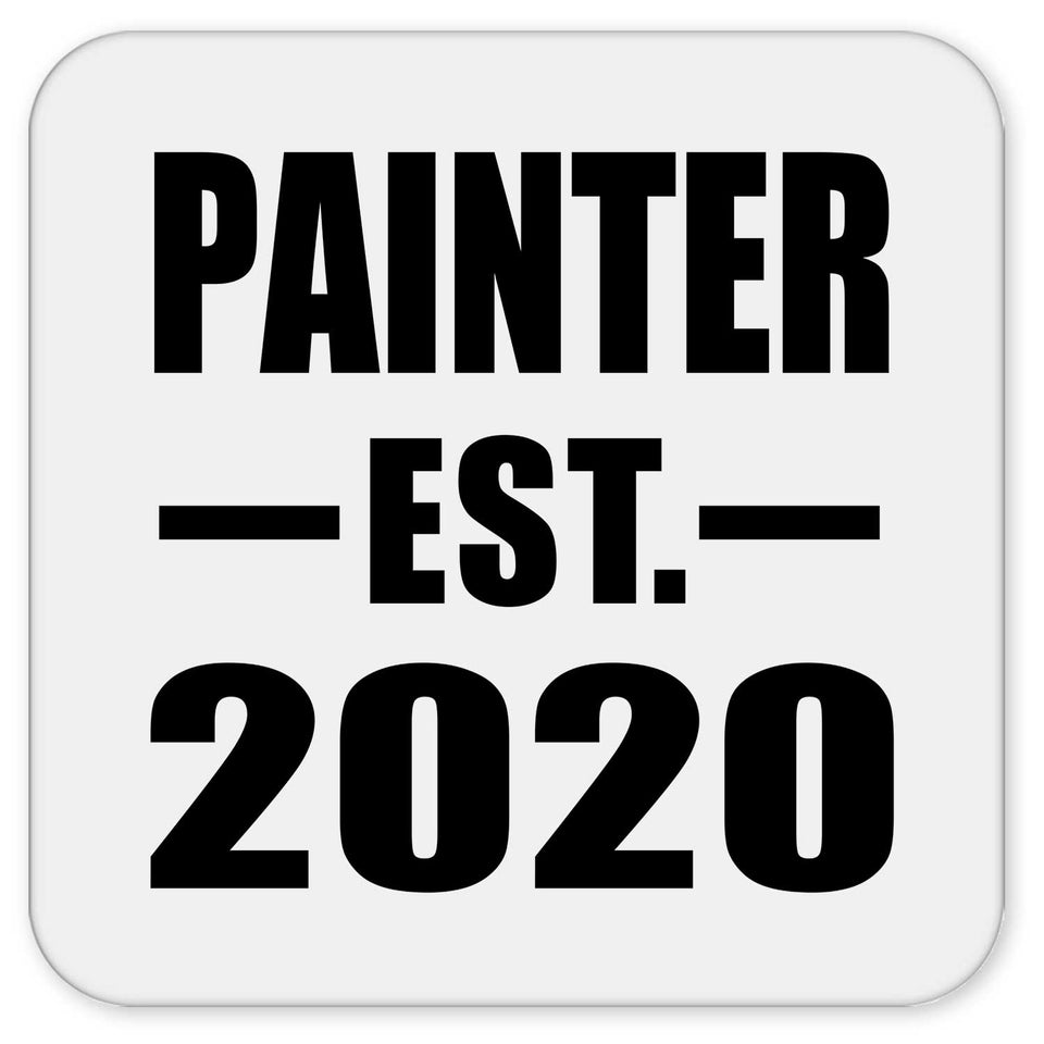 Painter Established EST. 2020 - Drink Coaster