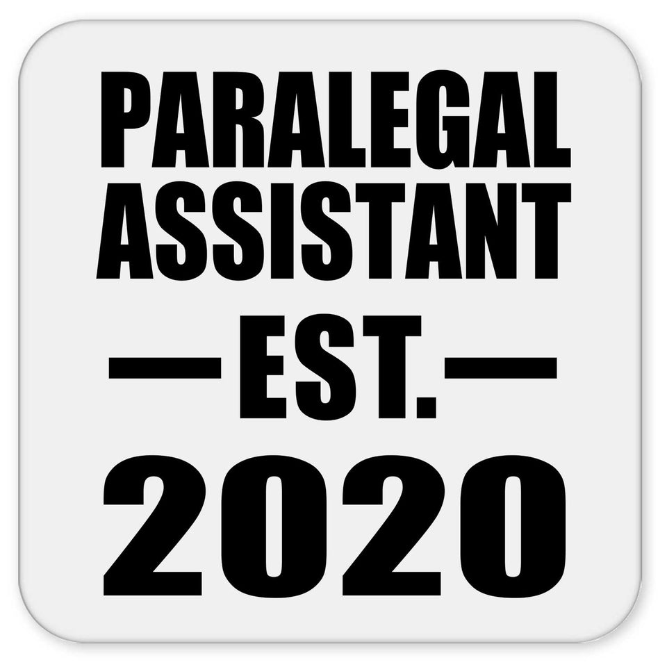 Paralegal Assistant Established EST. 2020 - Drink Coaster