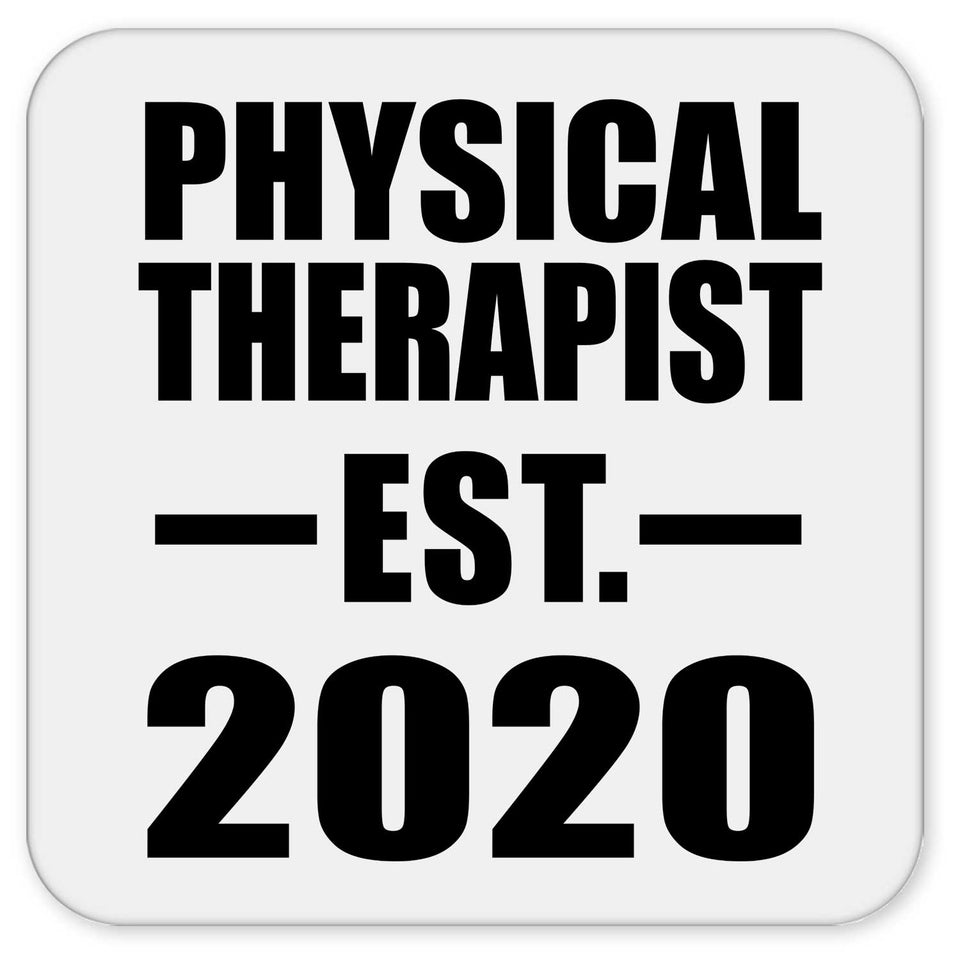 Physical Therapist Established EST. 2020 - Drink Coaster