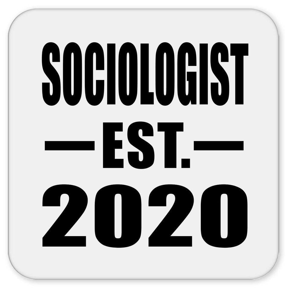 Sociologist Established EST. 2020 - Drink Coaster
