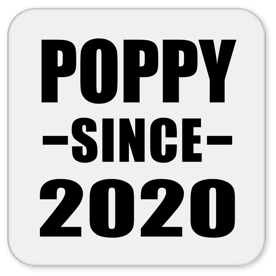 Poppy Since 2020 - Drink Coaster