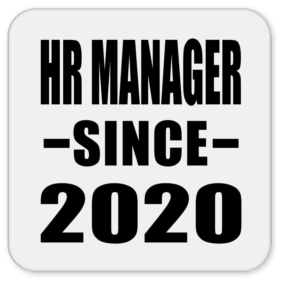 HR Manager Since 2020 - Drink Coaster