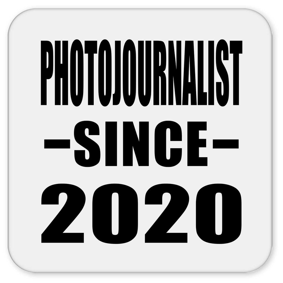 Photojournalist Since 2020 - Drink Coaster