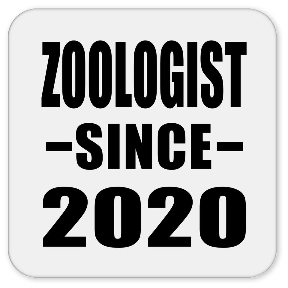 Zoologist Since 2020 - Drink Coaster