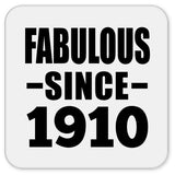 114th Birthday Fabulous Since 1910 - Drink Coaster