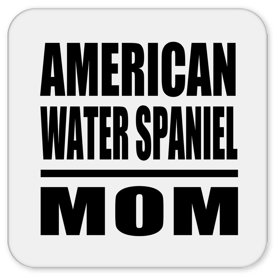 American Water Spaniel Mom - Drink Coaster