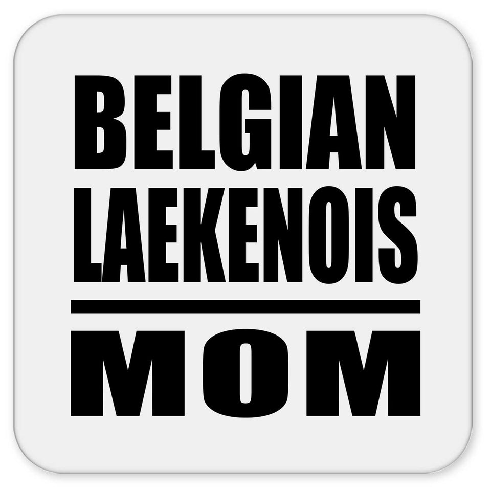 Belgian Laekenois Mom - Drink Coaster