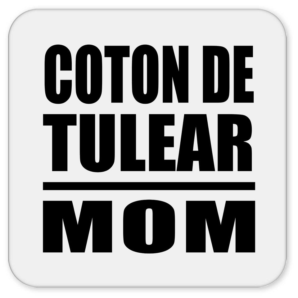 Coton De Tulear Mom - Drink Coaster