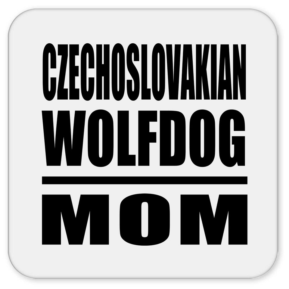 Czechoslovakian Wolfdog Mom - Drink Coaster