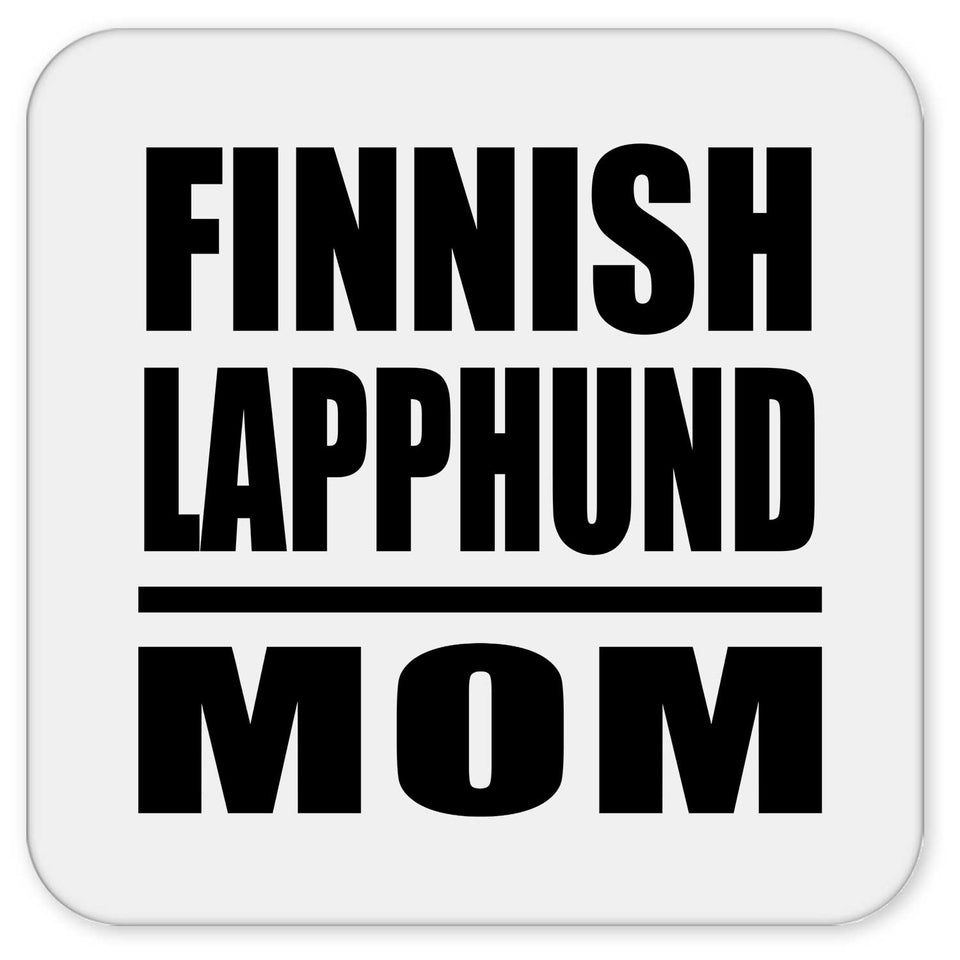 Finnish Lapphund Mom - Drink Coaster