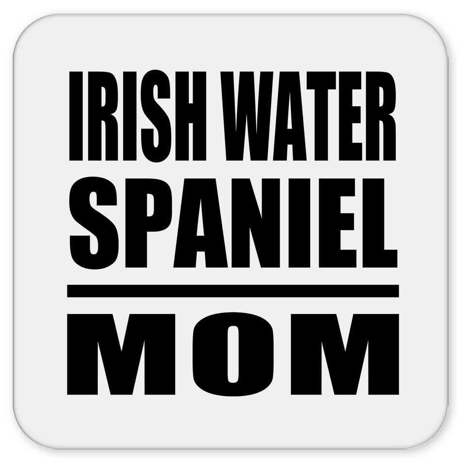 Irish Water Spaniel Mom - Drink Coaster