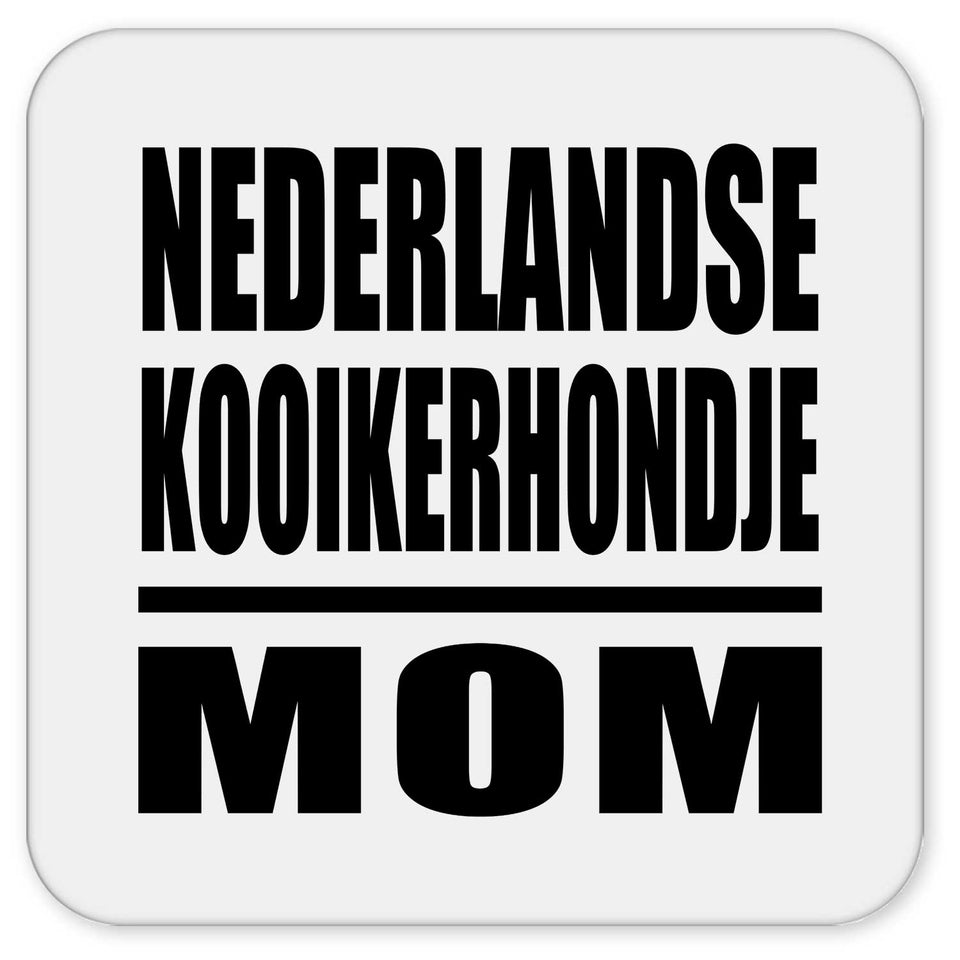 Nederlandse Kooikerhondje Mom - Drink Coaster