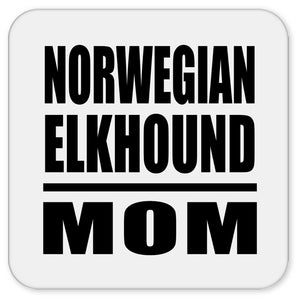Norwegian Elkhound Mom - Drink Coaster