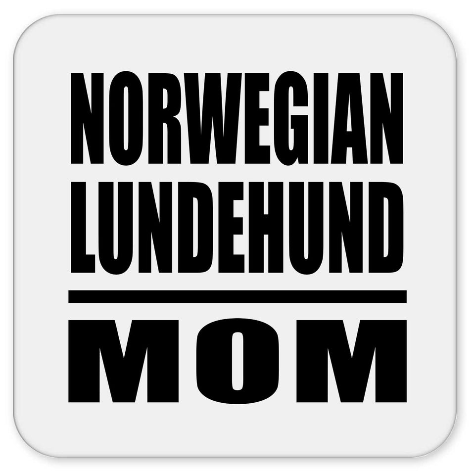 Norwegian Lundehund Mom - Drink Coaster