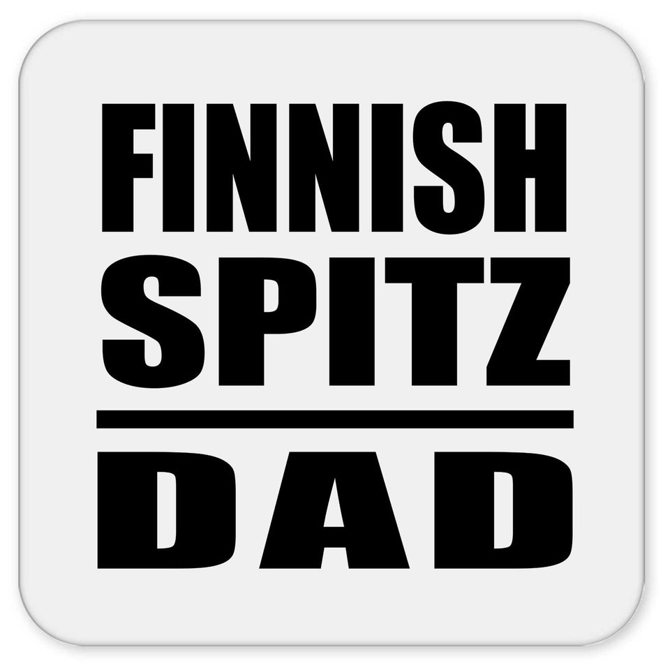 Finnish Spitz Dad - Drink Coaster