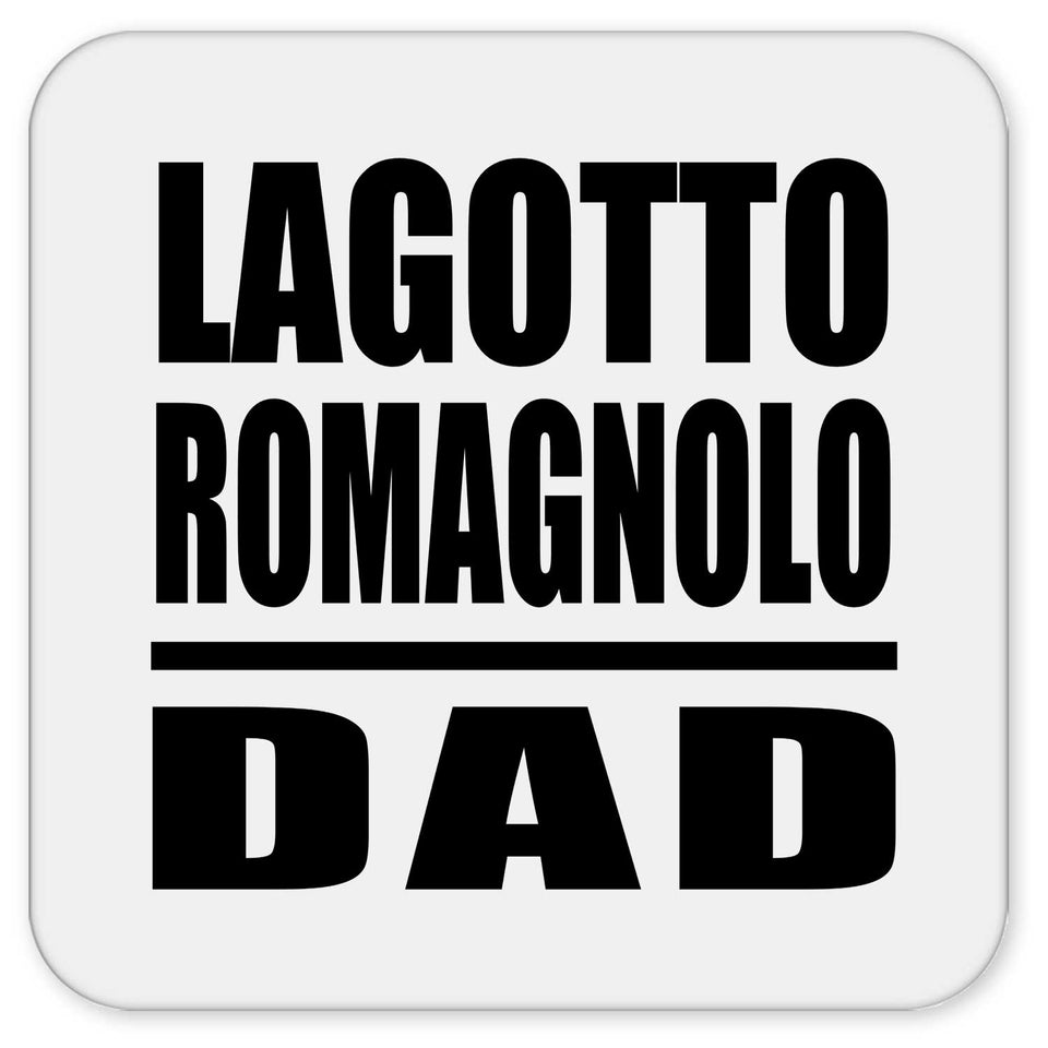 Lagotto Romagnolo Dad - Drink Coaster