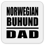 Norwegian Buhund Dad - Drink Coaster