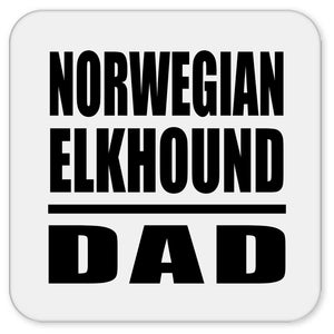 Norwegian Elkhound Dad - Drink Coaster
