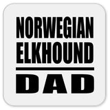 Norwegian Elkhound Dad - Drink Coaster