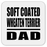 Soft Coated Wheaten Terrier Dad - Drink Coaster