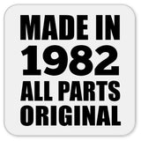 42nd Birthday Made in 1982 All Parts Original - Drink Coaster