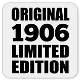 118th Birthday Original 1906 Limited Edition - Drink Coaster