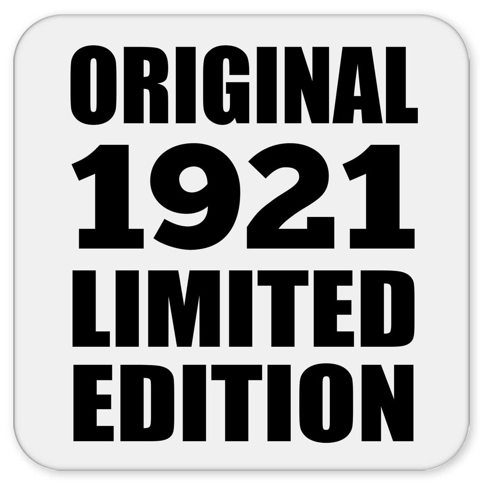 103rd Birthday Original 1921 Limited Edition - Drink Coaster
