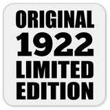 102nd Birthday Original 1922 Limited Edition - Drink Coaster