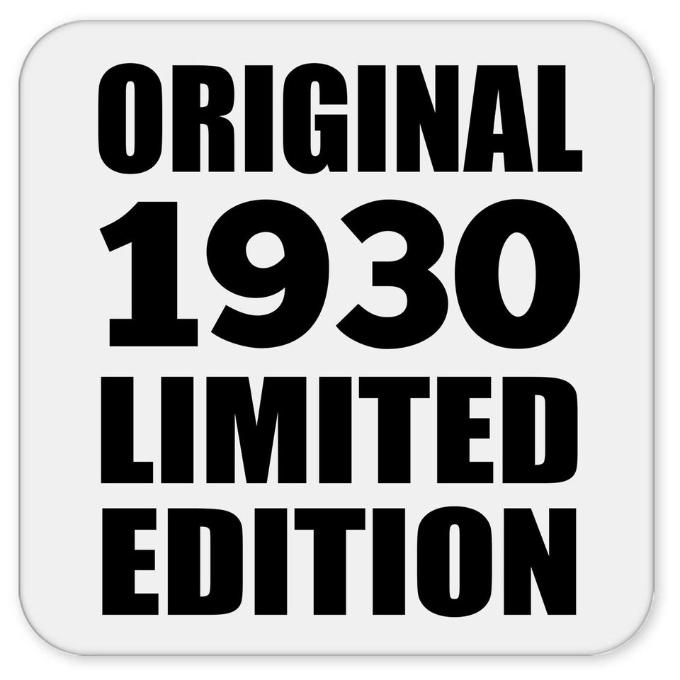 94th Birthday Original 1930 Limited Edition - Drink Coaster