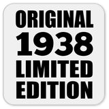 86th Birthday Original 1938 Limited Edition - Drink Coaster