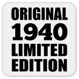 84th Birthday Original 1940 Limited Edition - Drink Coaster