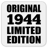 80th Birthday Original 1944 Limited Edition - Drink Coaster