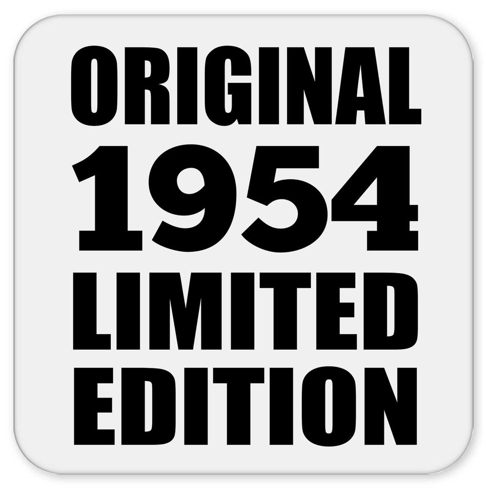 70th Birthday Original 1954 Limited Edition - Drink Coaster