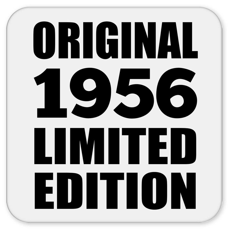 68th Birthday Original 1956 Limited Edition - Drink Coaster