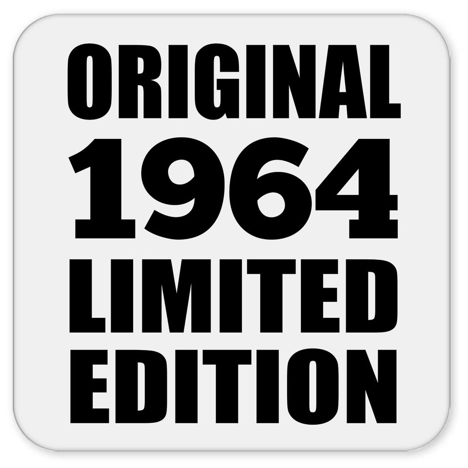 60th Birthday Original 1964 Limited Edition - Drink Coaster