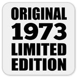 51st Birthday Original 1973 Limited Edition - Drink Coaster
