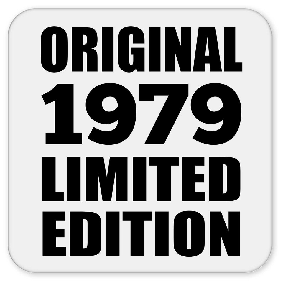 45th Birthday Original 1979 Limited Edition - Drink Coaster