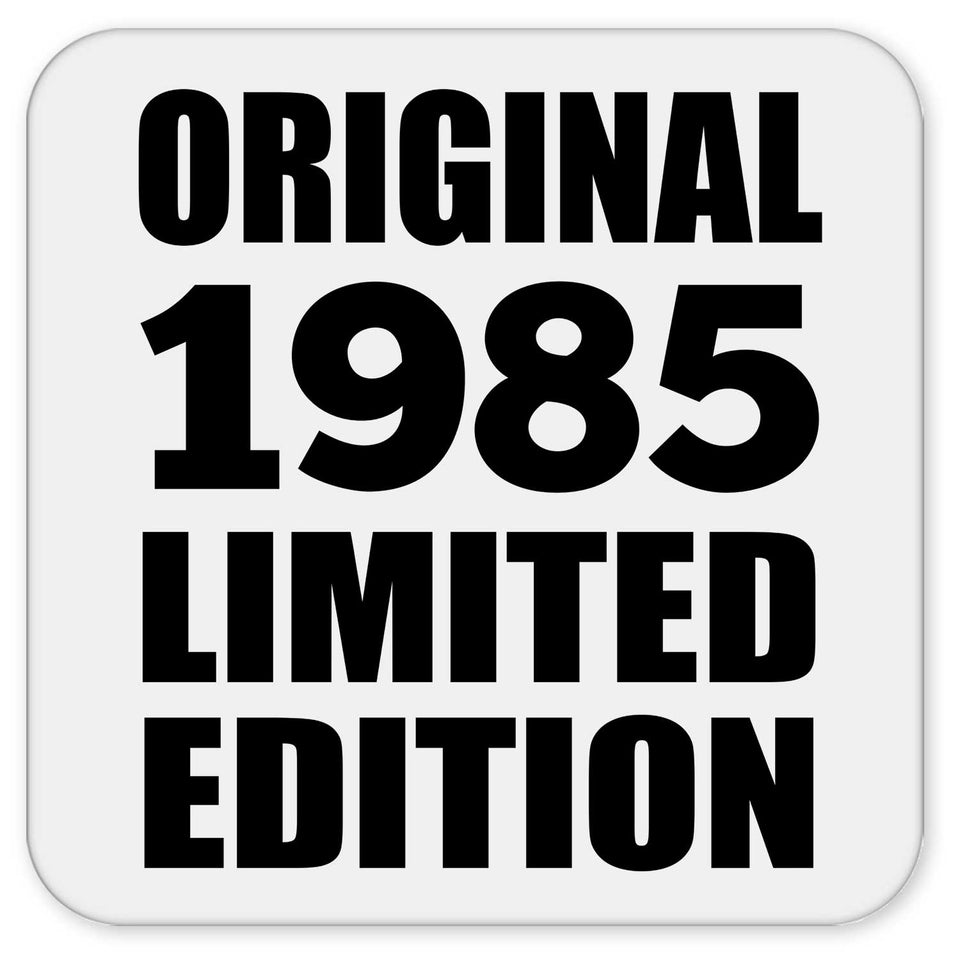39th Birthday Original 1985 Limited Edition - Drink Coaster