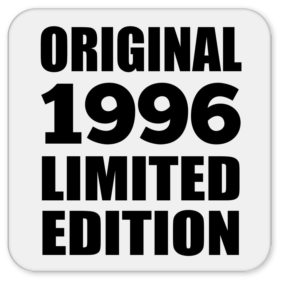 28th Birthday Original 1996 Limited Edition - Drink Coaster