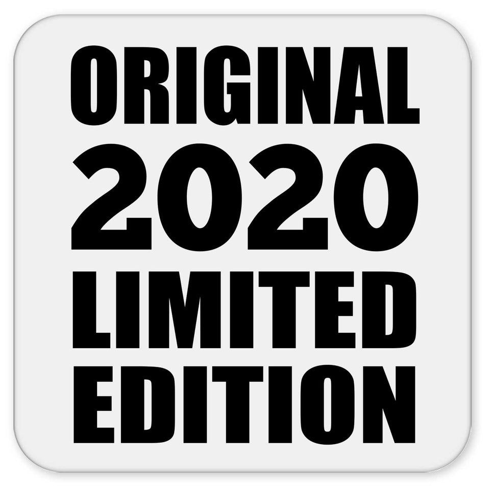 4th Birthday Original 2020 Limited Edition - Drink Coaster