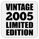 19th Birthday Vintage 2005 Limited Edition - Drink Coaster