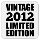 12th Birthday Vintage 2012 Limited Edition - Drink Coaster