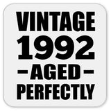 32nd Birthday Vintage 1992 Aged Perfectly - Drink Coaster