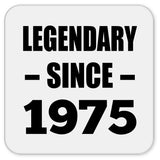 49th Birthday Legendary Since 1975 - Drink Coaster