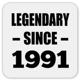 33rd Birthday Legendary Since 1991 - Drink Coaster