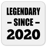 4th Birthday Legendary Since 2020 - Drink Coaster