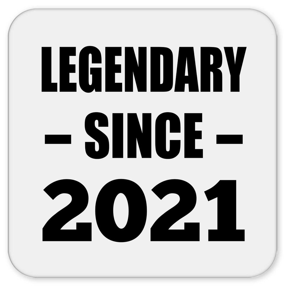 3rd Birthday Legendary Since 2021 - Drink Coaster