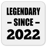2nd Birthday Legendary Since 2022 - Drink Coaster