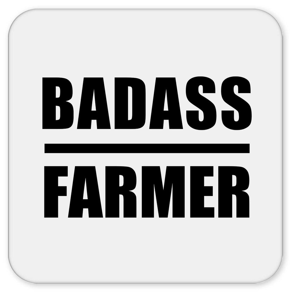Badass Farmer - Drink Coaster